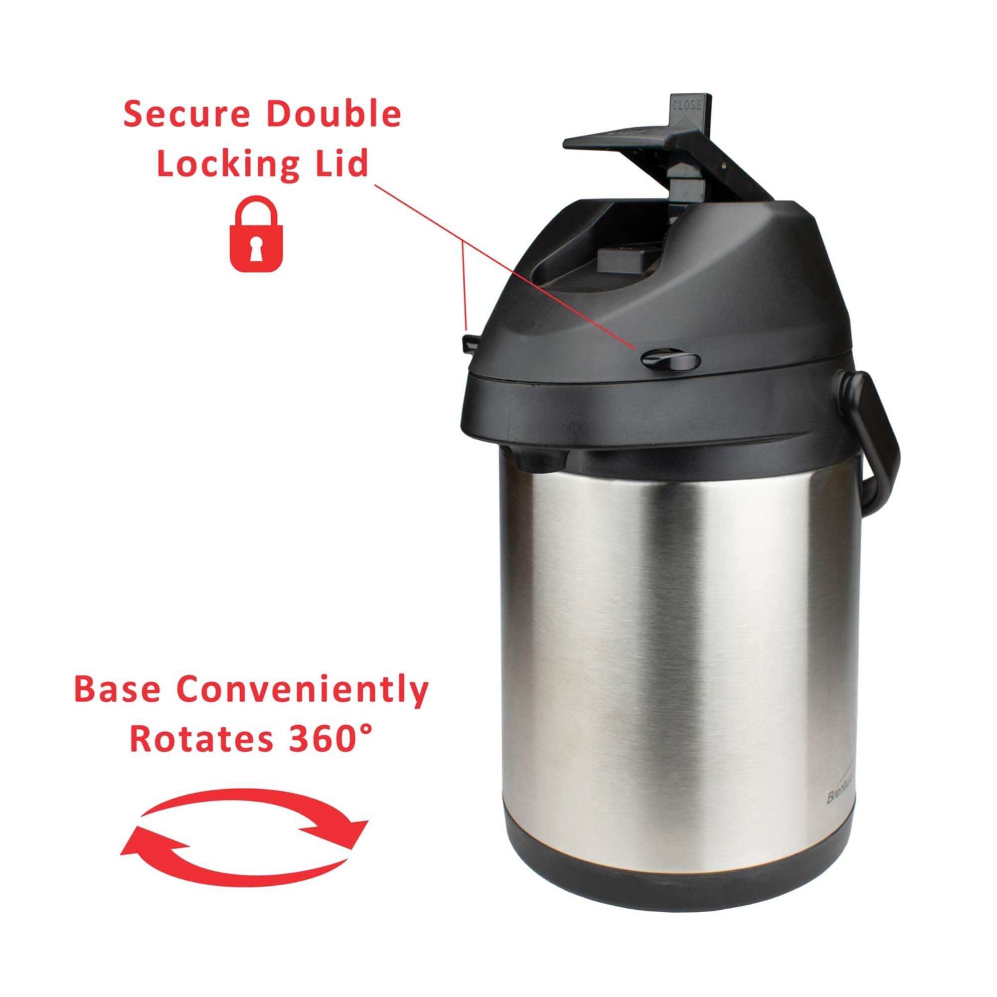 Brentwood Airpot Hot & Cold Drink Dispenser